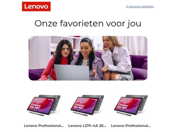 Nieuwe gepersonaliseerde keuzes, speciaal voor jou!