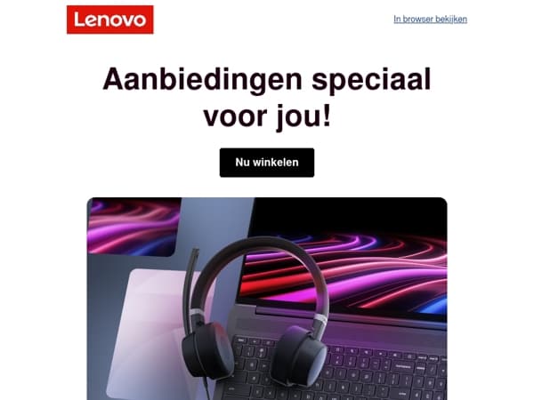 Bekijk nu onze nieuwste aanbiedingen!