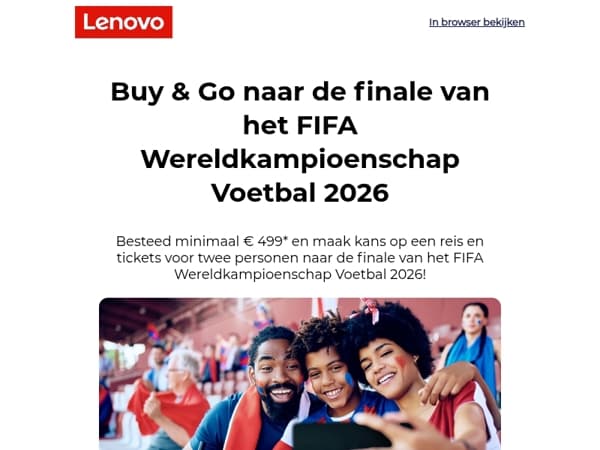 Maak kans op 2 tickets voor de finale van het FIFA Wereldkampioenschap Voetbal 2026