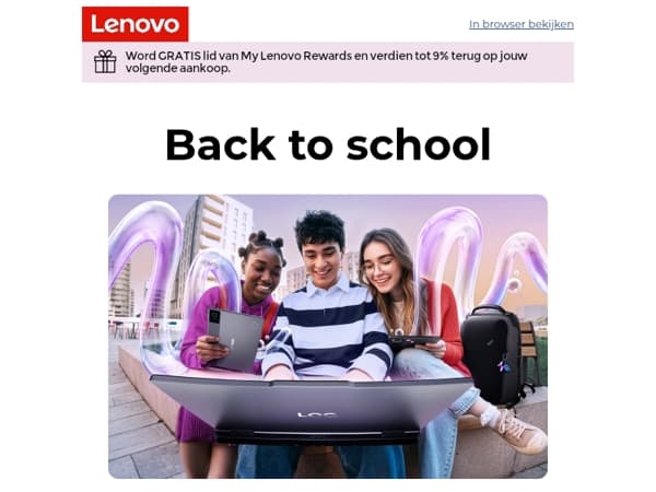 Breid je toolkit uit. Bekijk onze back-to-school deals!
