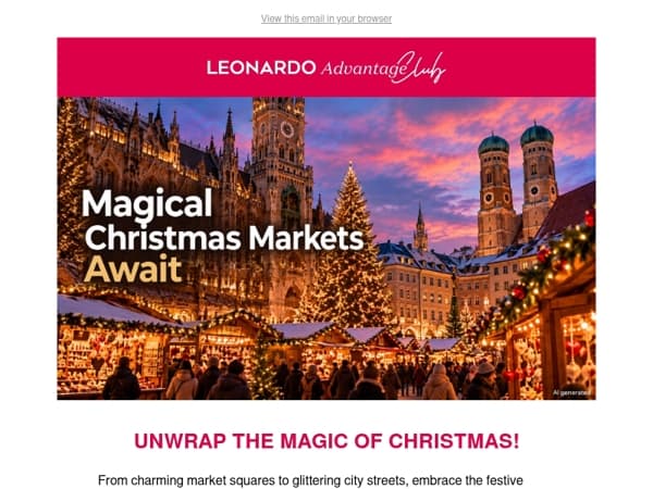 Discover the Magic of Christmas Markets