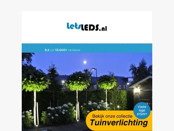 Maak je tuin avondklaar! 🌙