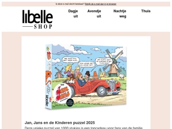 Puzzel je een plezier door het leven