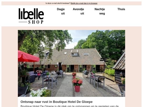 Voordelig een luxe overnachting in Twente