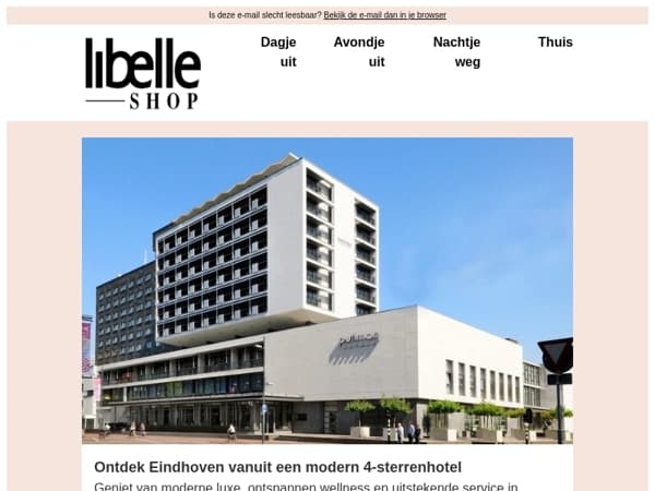 Ontdek Eindhoven vanuit een 4-sterrenhotel﻿