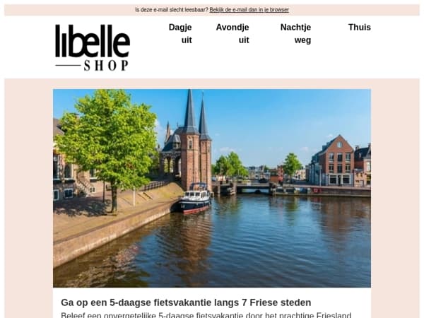 Ga op 5-daagse fietsvakantie in Friesland