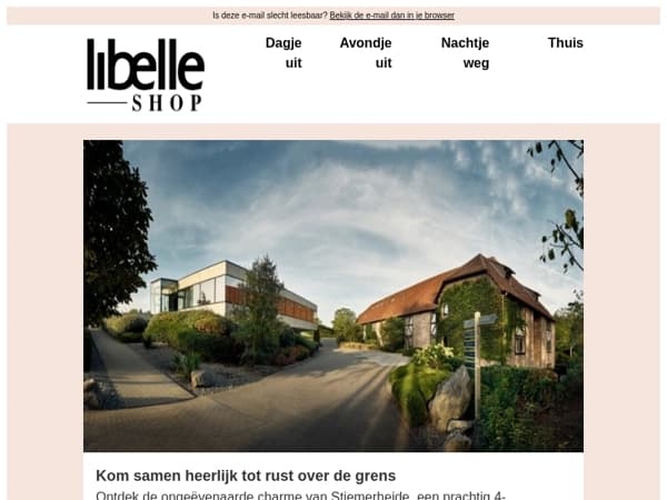 Kom samen heerlijk tot rust in een luxe hotel