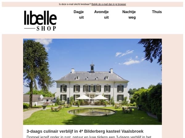 Dompel jezelf onder in rust, natuur en luxe