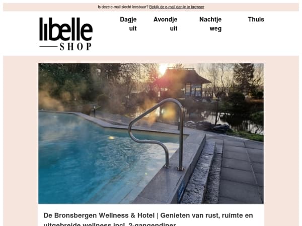 Neem even afstand van de dagelijkse drukte