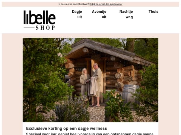 Tot 69% korting op een dagje wellness