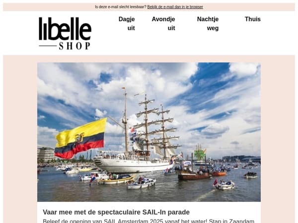 Vaar mee met de SAIL-In parade!