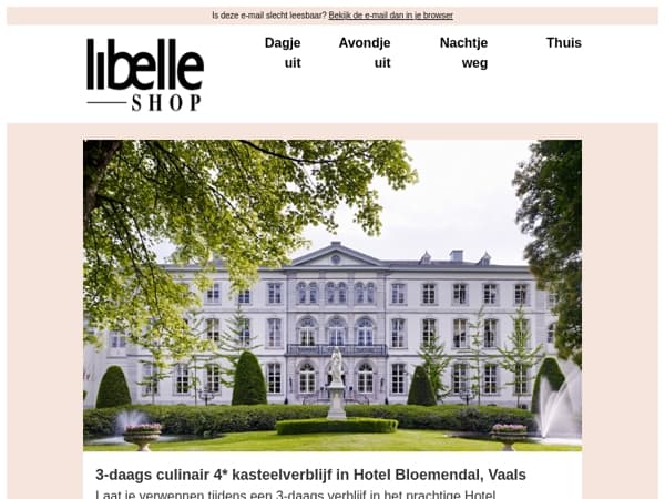 Overnacht in een historisch kasteel
