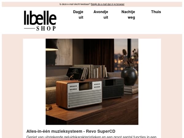 Geniet van uitstekend geluid met een multifunctioneel geluidssysteem