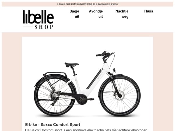 Fiets sportief het avontuur tegemoet