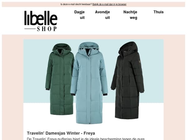 Ontdek onze nieuwe collectie winterjassen