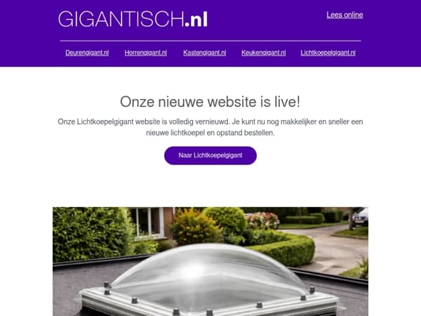 Ontdek onze nieuwe website