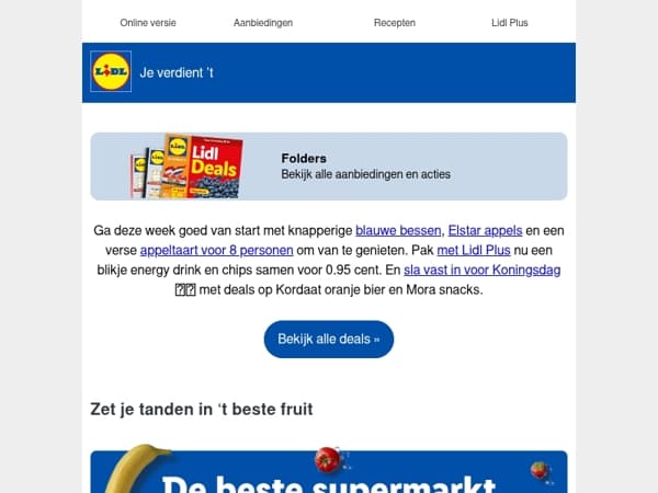 Nieuwe week, nieuwe aanbiedingen 🍎