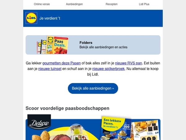 Vul je kar met paasdeals 🐰🏡