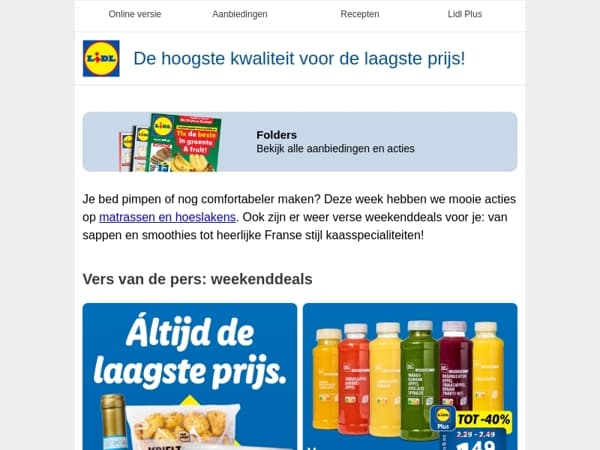 Exclusieve huishoud-deals met Lidl Plus