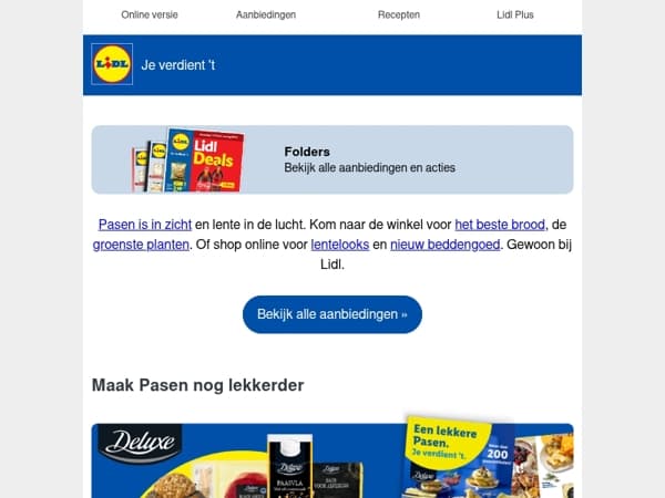 🏆 Bekroonde stol voor Pasen: nu 40% korting