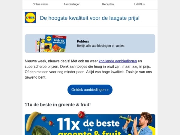 Ontdek de beste deals van deze week
