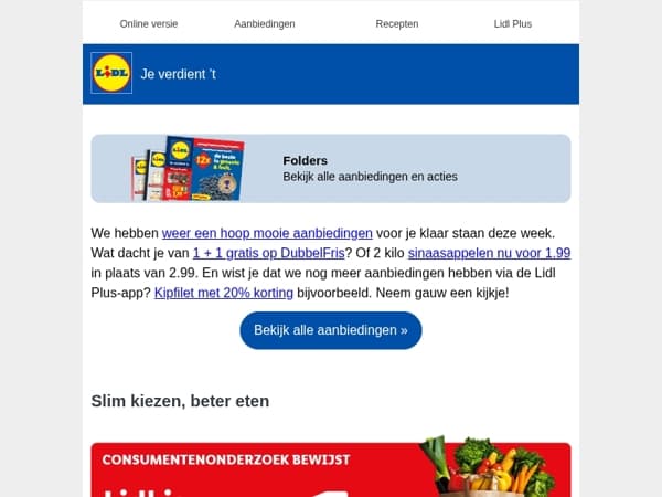 Verfrissende deal: 1 + 1 gratis op DubbelFris