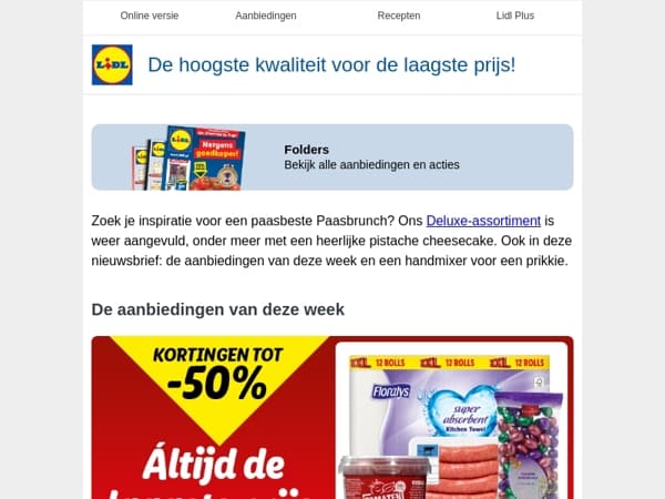 Een (de)luxe Pasen voor iedereen