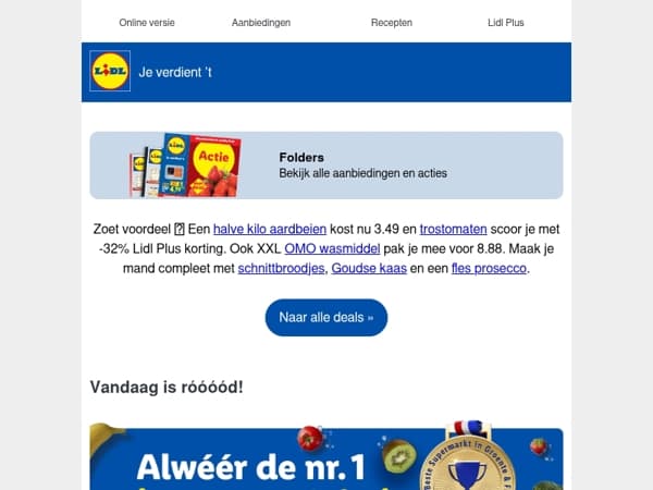 Scoor zoete Hollandse aardbeien 🍓🍅