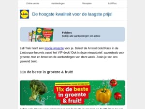 De beste aanbiedingen in groente, fruit en brood