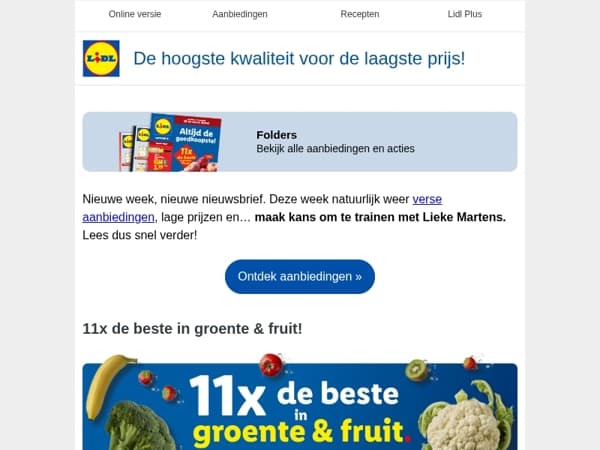 Altijd prijs met Lidl Plus!