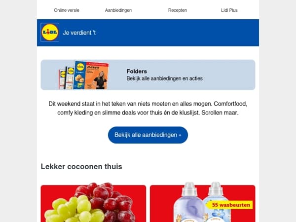 20% korting op alle servies en bestek
