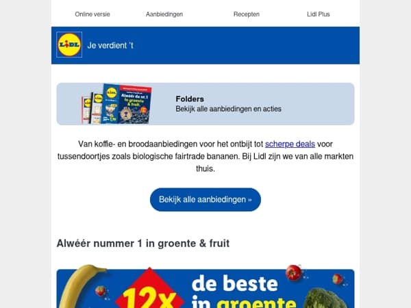 Laatste dag van de Lidl Plus Deal Days ⏳