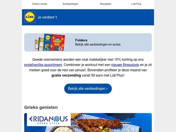 Grieks genieten.