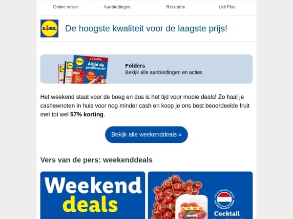 Fruit voor een gezond prijsje