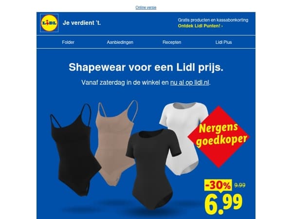 Weekenddeals tot wel 42% korting