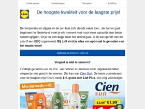 Duik de zomer in