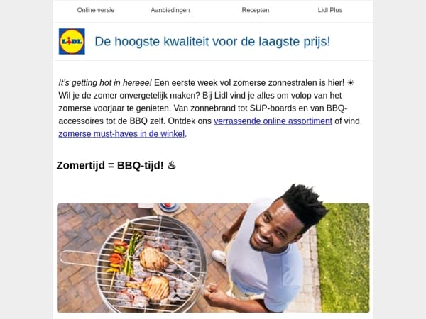 Alles voor een zomers voorjaar: van BBQ’s tot SUP-boards
