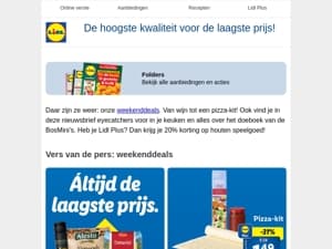 Topdeals voor een topweekend