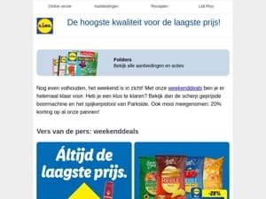Topdeals voor een topweekend