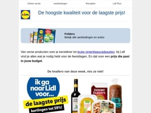 Pak je voordeel deze week
