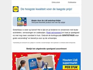 Sinterklaas is op komst!
