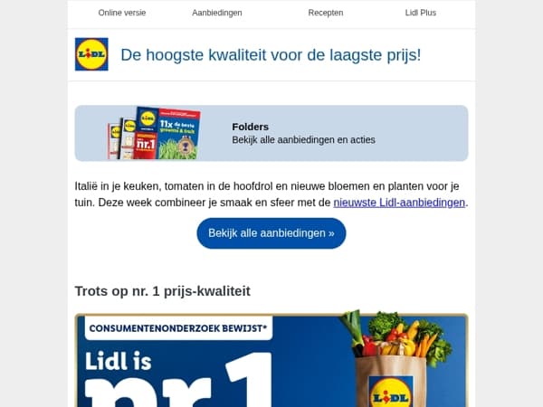 XXL-deals waar je ú tegen zegt