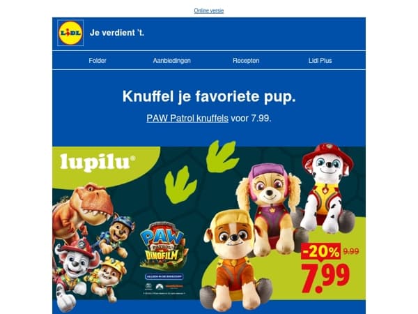 Deze week draait om PAW Patrol 🐾