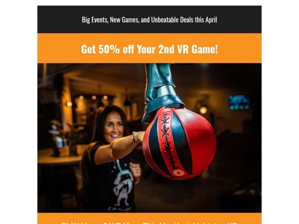 What's New at Lightning VR in April 2025🤩