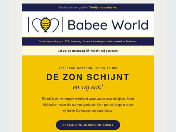 Zonnetoppers voor babee's! 🌞