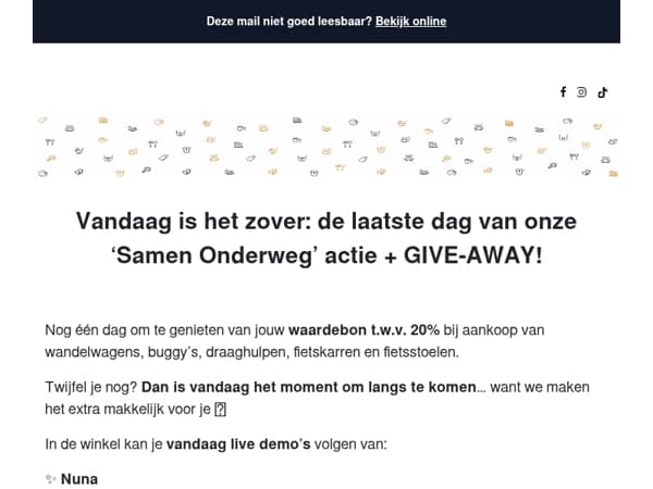 20% KORTING laatste kans! 🌟