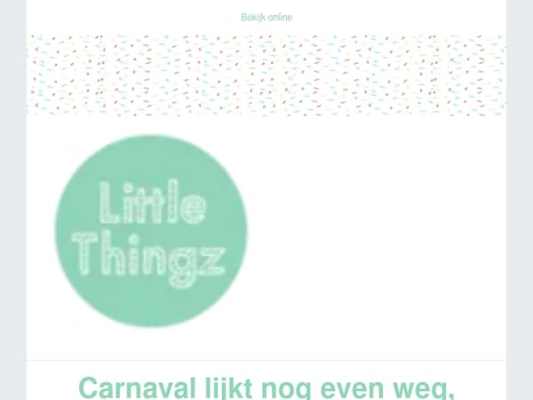 Carnaval komt eraan! 🎊