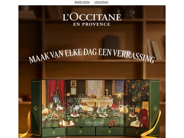Elke decemberdag een nieuwe verrassing