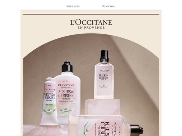 Nieuw: Fleurs de Cerisier Thé Blanc