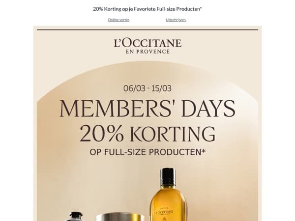 Heb je al genoten van onze Members' Days?